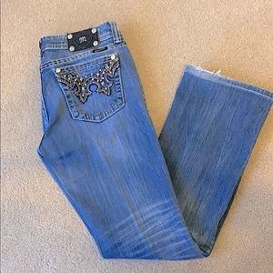 Miss Me Boot Cut Jeans Style 307B7, Size 31.